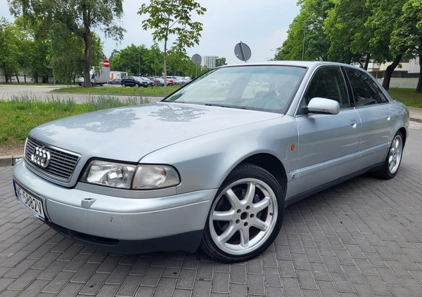 Audi A8 cena 17500 przebieg: 183994, rok produkcji 1995 z Warszawa małe 352